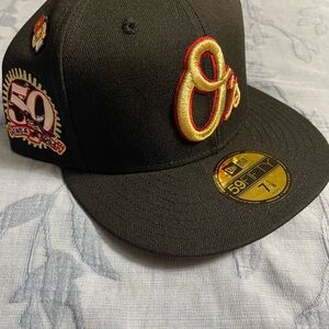New Era Baltimore Orioles fitted hat. Toy Pack